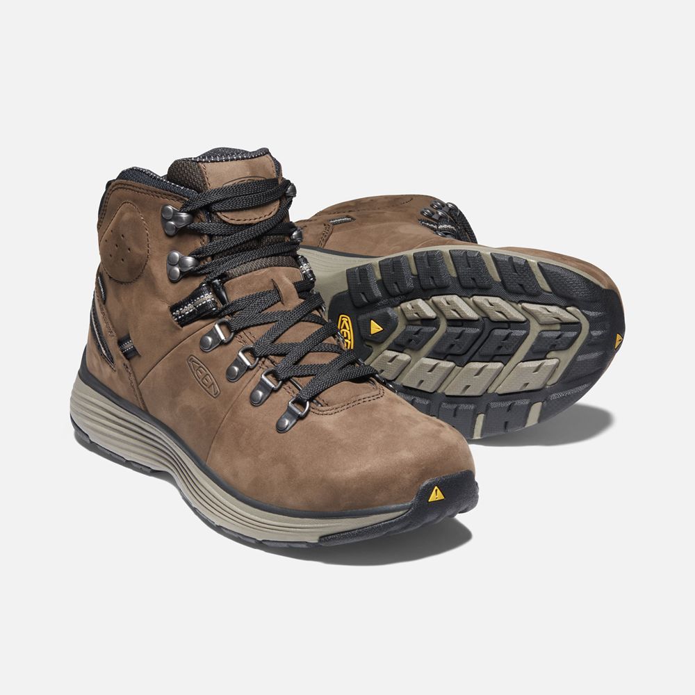 Botte de Travail Keen Homme Marron | Manchester 6\" Wp (Soft Toe) | OPMHY-0147